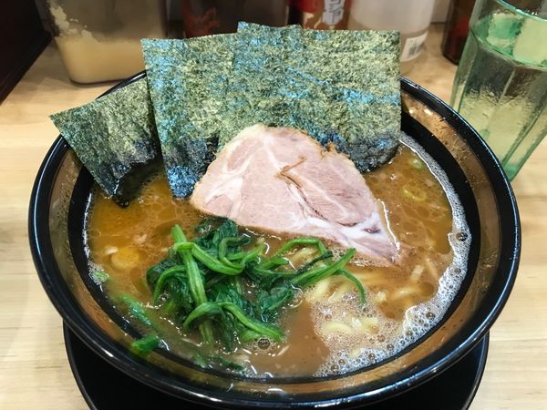 「裏むさ並、極上のり、ご飯」@横浜ラーメン 裏武蔵家 西千葉本店の写真