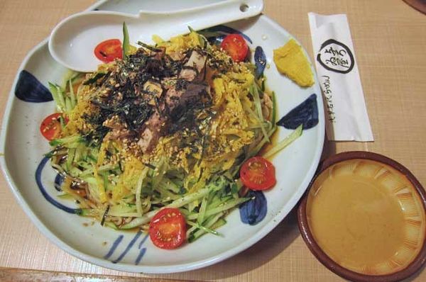 「冷やし中華　950円」@与ろゐ屋の写真