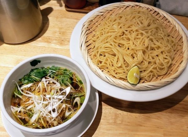 「【数量限定】鶏とキノコのつけ麺 ￥９５０」@ふる川の写真