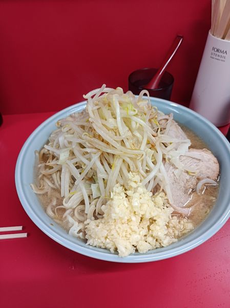 「大ラーメン850円」@ラーメン二郎 一橋学園店の写真