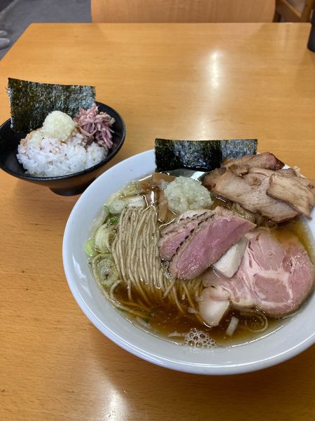 「特製八王子黒＋八王子ご飯」@と多゛食堂の写真