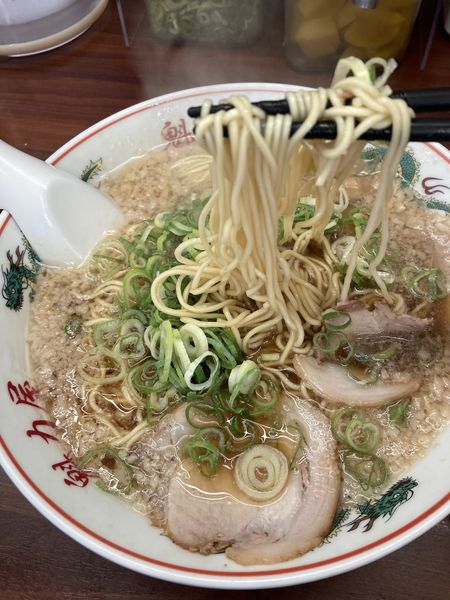 「特製醤油ラーメン大盛」@ラーメン魁力屋 三郷店の写真