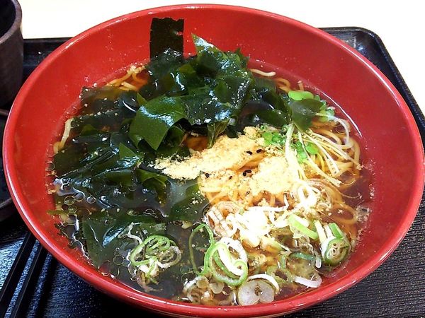 「朝ら～+三陸わかめ」@ゆで太郎 平塚桜ヶ丘店の写真