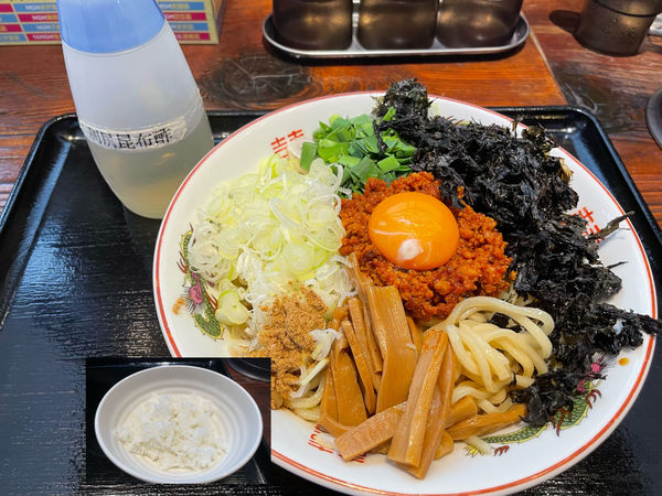 「台湾まぜそば850円」@水戸中華そば むじゃき食堂の写真