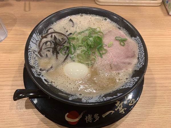 「濃厚泡系豚骨ラーメン」@博多一幸舎 厚木店の写真