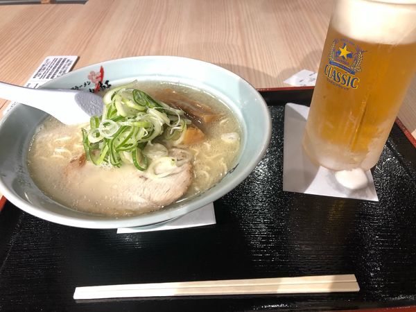 「塩ラーメン」@梅光軒 旭川空港店の写真