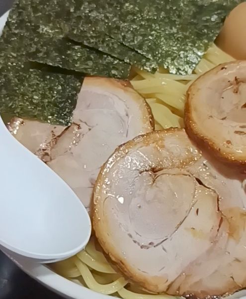 「魚介出汁つけソバ特製大盛」@中華ソバ 櫻坂の写真