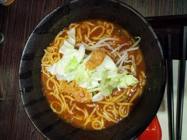 「うまこくカレーラーメン729円＋麺大盛110円＋３辛66円」@CoCo壱番屋 六番町店の写真