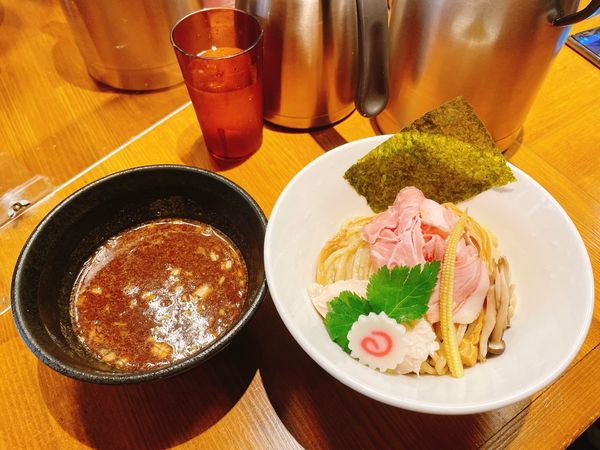 「濃厚魚介つけ麺」@馳走麺 狸穴の写真