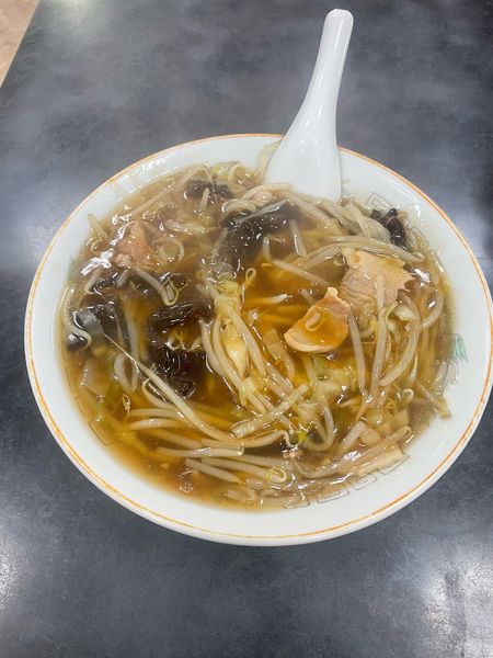 「もやしあんかけ　680円」@中華そば 福本屋の写真