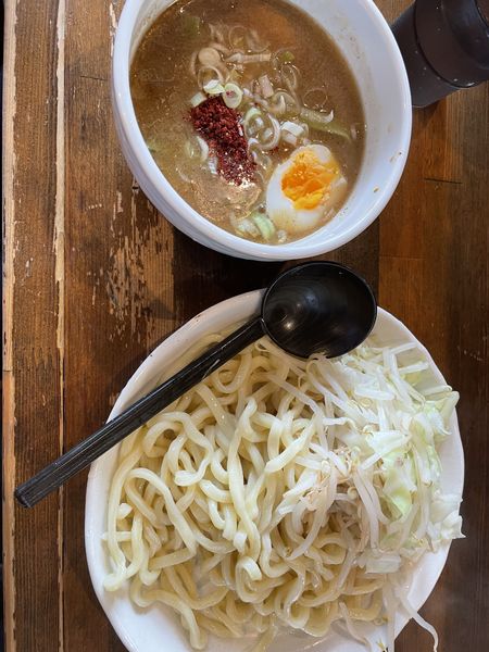 「つけそば」@麺 池谷精肉店の写真