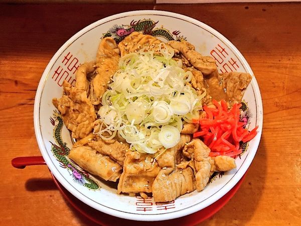 「もつ煮そば（並）」@さんのじの写真