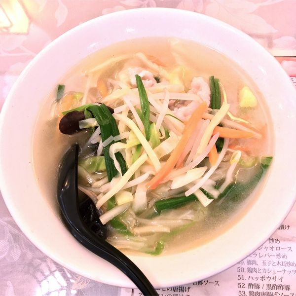 「タンメン、半チャーハンセット。¥880。」@中華料理 天福楼 方南町店の写真