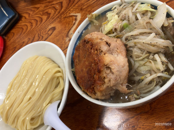 「野菜つけチャーシュー麺1250円」@ラーメン ひかりの写真
