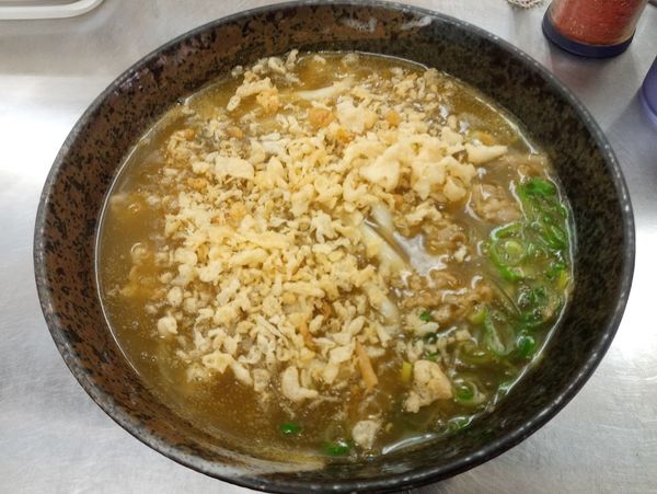 「カレーうどん420円」@千成屋の写真