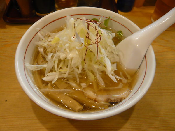 「小ラーメン（+ねぎ、メンマ）」@利尻昆布ラーメン くろおびの写真