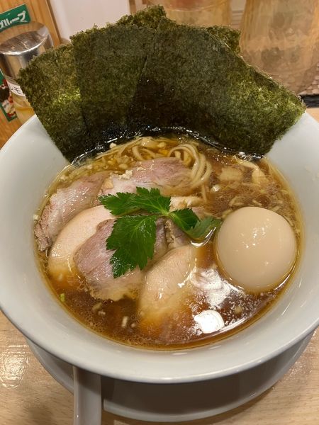 「特製鷄そば　醤油」@鶏そばムタヒロの写真