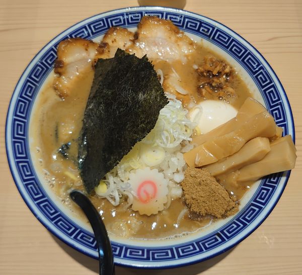 「特製濃厚らーめん(1280円)」@狼煙 浦和店の写真