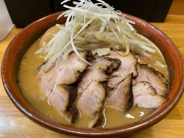 「味噌チャーシュー麺＋味玉」@味噌っ子 ふっくの写真