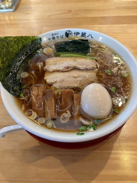 「味玉　中華そば」@築地の中華そば 伊蔵八の写真