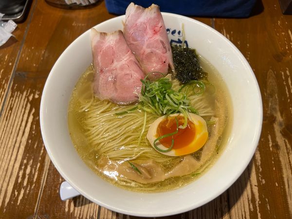 「磯潮らぁめん　特盛」@麺づくり 蒼空 本店の写真