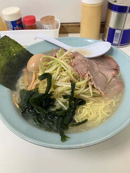 「ネギ塩中」@◯つばき食堂の写真