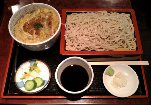 「もりそばセット(900円)」@寿々喜の写真