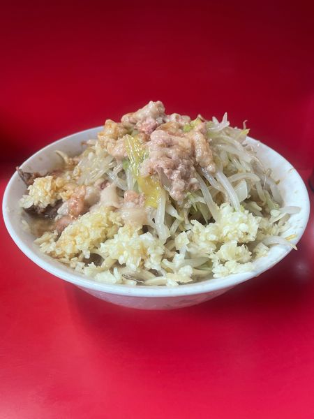 「小　豚2枚　600円」@ラーメン二郎 三田本店の写真