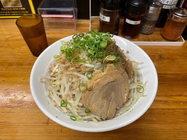 「塩MAZEそば」@麺屋 ガテン なんば心斎橋 総本店の写真