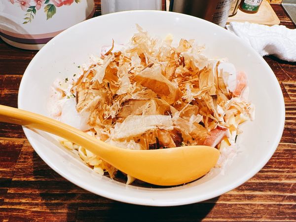 「しげだこまぜそば」@ビーフラーメン&つけ麺 シゲジンの写真