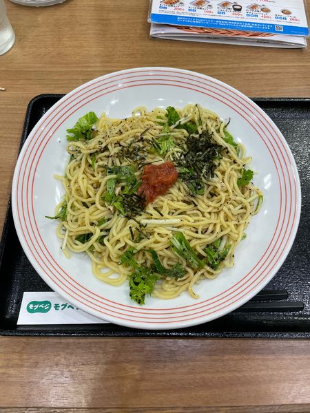 「梅肉と鶏むね肉の冷やしまぜめん(790円)限定」@長崎ちゃんぽん リンガーハット 新横浜北口店の写真