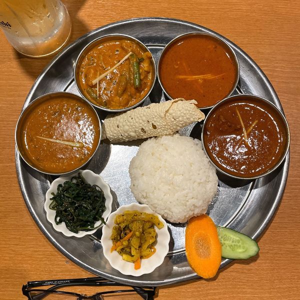 「家庭風ダル・バートデラックスセット」@ラミちゃんの台所の写真