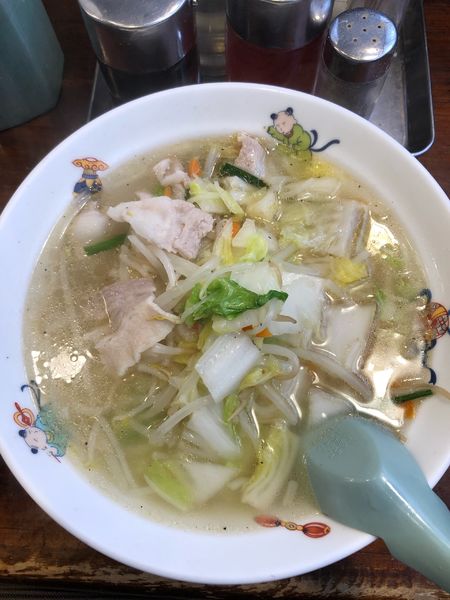 「タンメン　550円」@天龍 銀座街店の写真