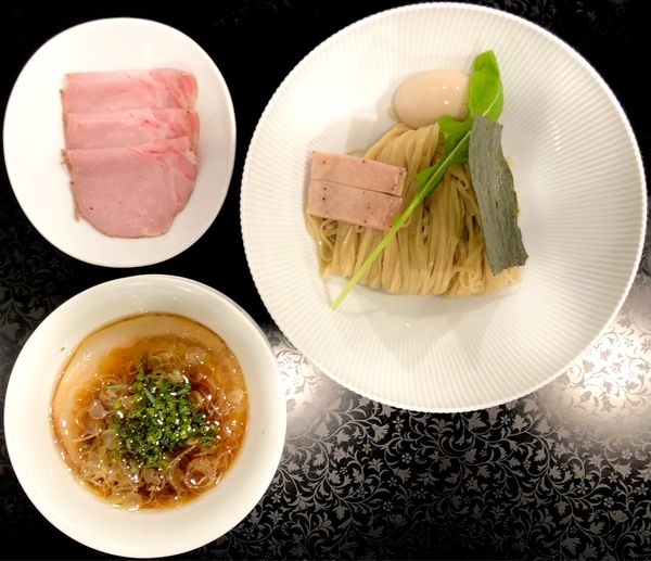 「★醤油つけ麺🍜¥1,200」@創作麺工房 鳴龍の写真