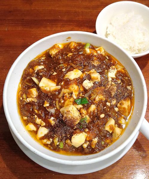 「麻婆麺 1100円」@SHIBIRE NOODLES 蝋燭屋の写真