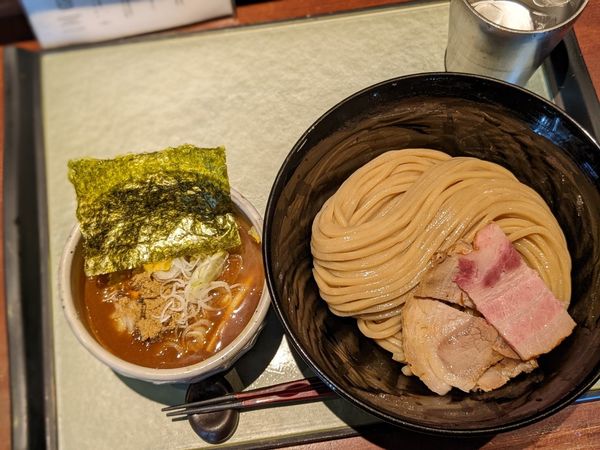 「つけ麺大盛」@つけ麺 繁田の写真
