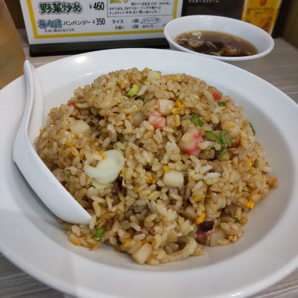 「ちゃーはん（￥680）＋大盛（ランチタイムサービス）」@パンダ 梅屋敷店の写真