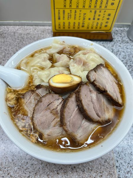 「チャーシューワンタンメン」@中華麺店 喜楽の写真