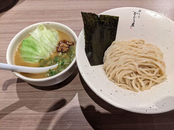 「濃熟つけ麺950円」@鶏そば かぐら屋 西新宿店の写真