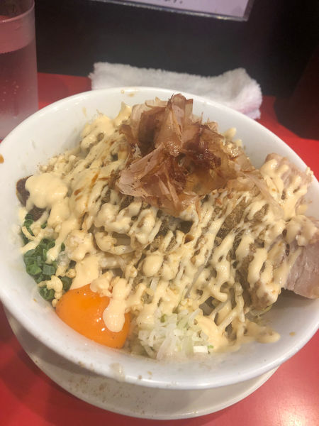 「まぜそば (930円)」@用心棒の写真