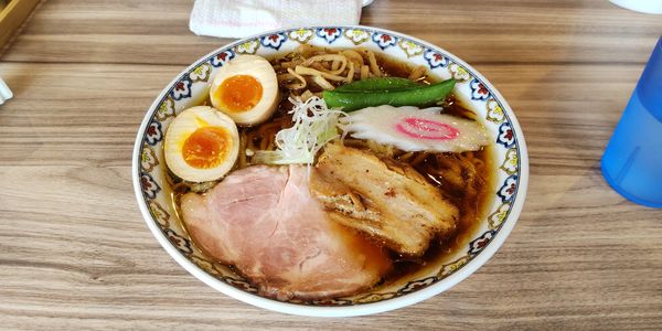 「特製醬油・大盛」@くじら食堂 nonowa東小金井店の写真