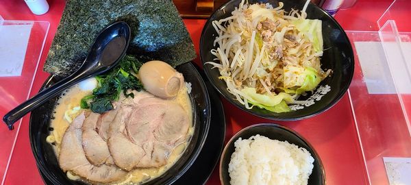 「631ラーメン豚骨塩」@横浜家系ラーメン 所沢大和家の写真