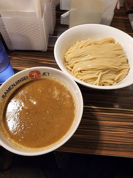 「濃厚鶏煮込み麺軍鶏・暁の出撃」@ラーメン人生 JET 福島本店の写真