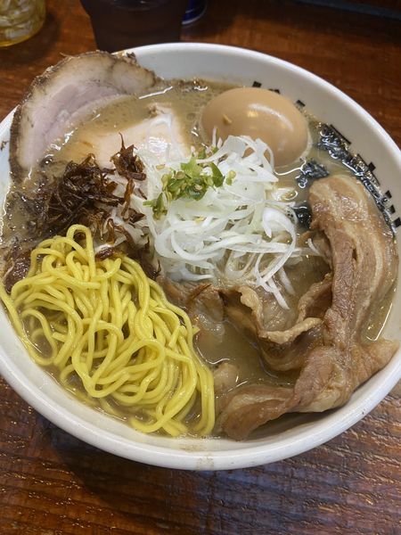 「濁り ゼロ　1200」@元祖一条流がんこラーメン たま館分店の写真
