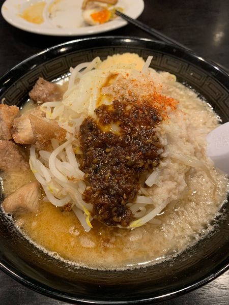 「ハル豚二郎　9月限定」@ハルピンラーメン 塩尻広丘駅前店の写真