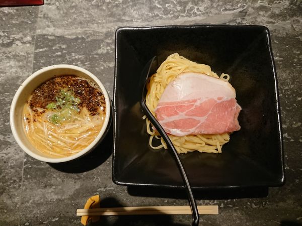 「つけそば＋大盛」@バロンヌードルの写真