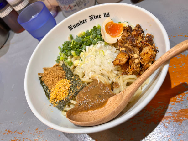 「まぜそば」@麺Dining Number Nine 09の写真