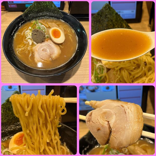 「【限定】煮干しそば￥740（HPクーポン¥50引き）」@北海道らぁめん伝丸 平塚田村店の写真