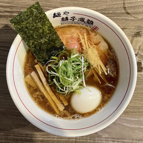 「サッポロラガービール赤星 → 味玉生姜そば → 限定味付替玉」@麺や 麟子鳳雛の写真