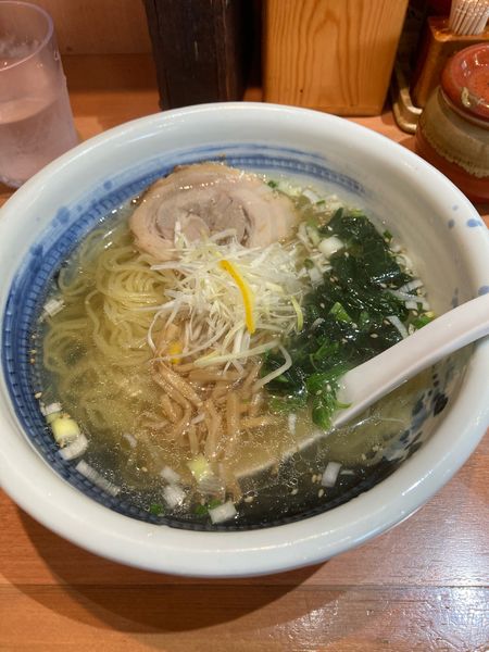 「俺流塩らーめん　¥690」@俺流塩らーめん 下北沢店の写真